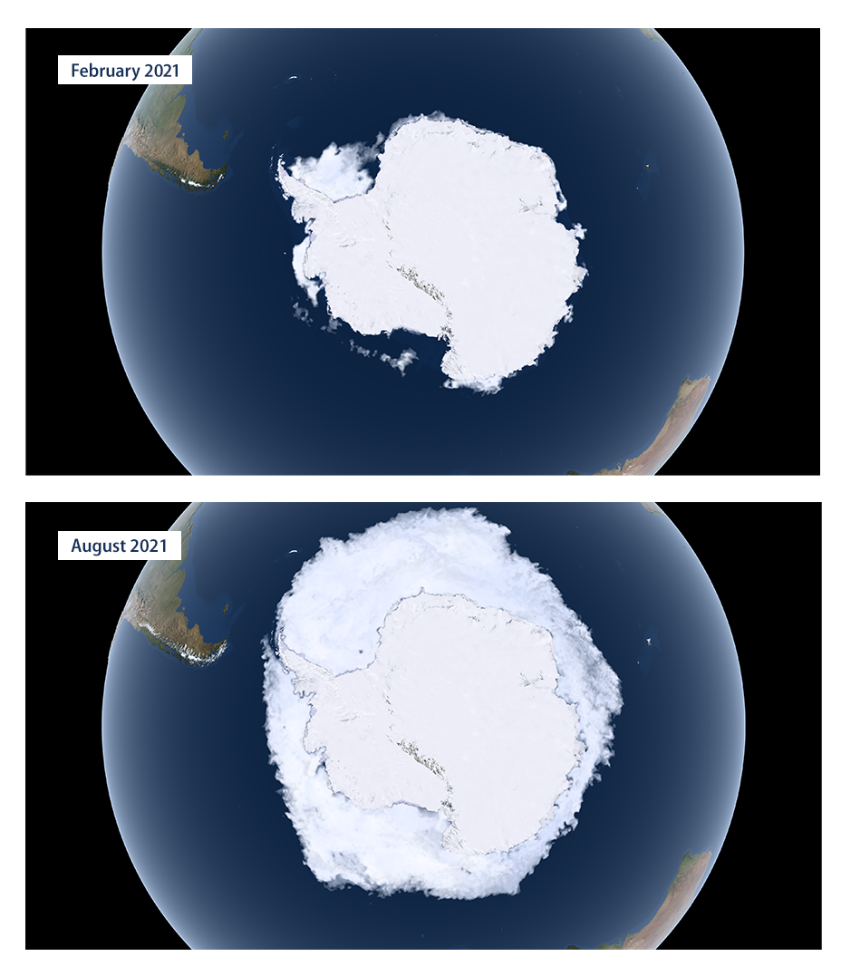 Seasonal Antarctic Sea Ice