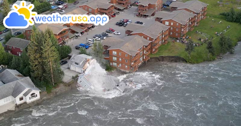 A major flood outburst from Mendenhall Glacier in Alaska would not have been possible without climate change