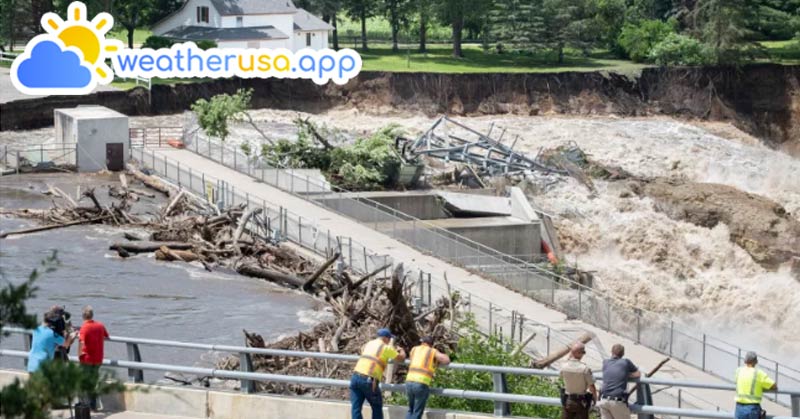 Rivers in Northwest Iowa are flooding homes and farms, and the water is now moving downstream.