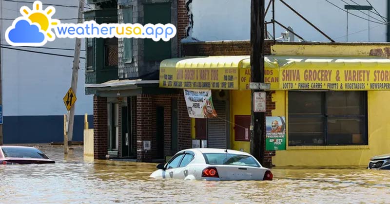 Tornadoes sweep through the Chicago area as storms with hurricane-force winds batter the Midwest