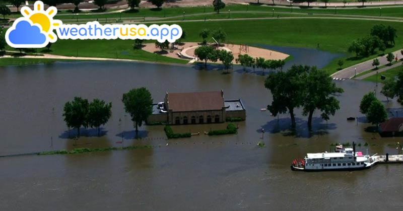 Pray for Everyone North Carolina Town Flooded with Feet of Water as Tropical Storm Debby Moves Inland